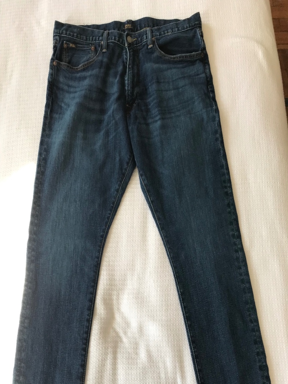 Polo Ralph Lauren Jeans Mens 36x30 The Sullivan Slim Med Light Denim